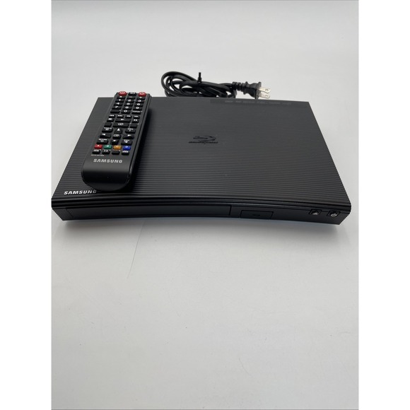 Samsung BD-J5100 Smart Curved Blu-ray DVD Player HDMI Wi-Fi Streaming w/Remote